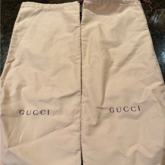 Gucci Beige Dust Bags Set - Picture 1 of 2